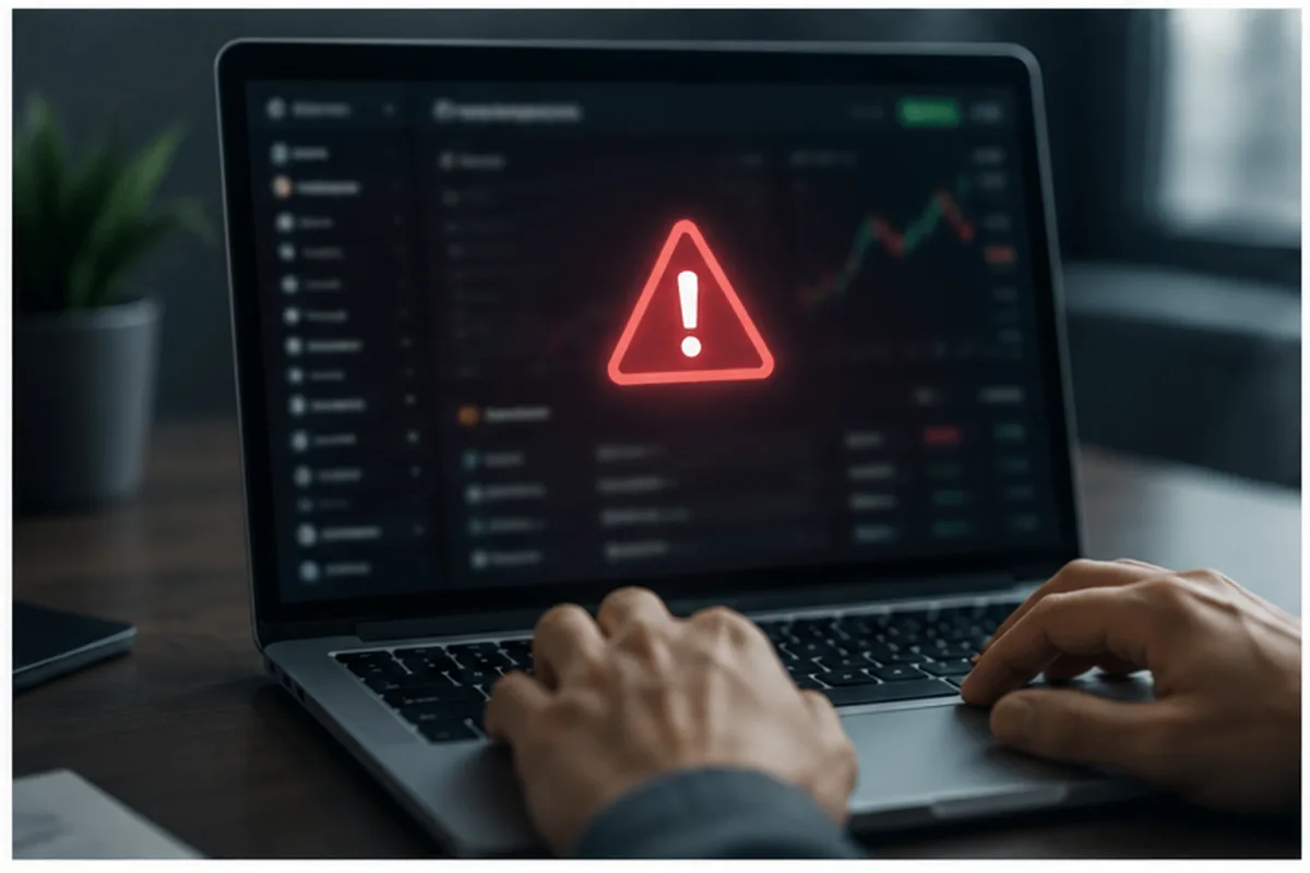 exchange bloqueio de conta cripto
